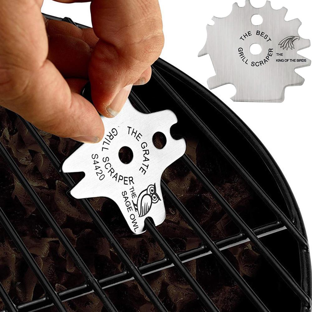 The Grate Grill Scraper - Brass Barbque Grill Cleaner - S4430 The Grate Grill Scraper - Brass Barbque Grill Cleaner - S4430